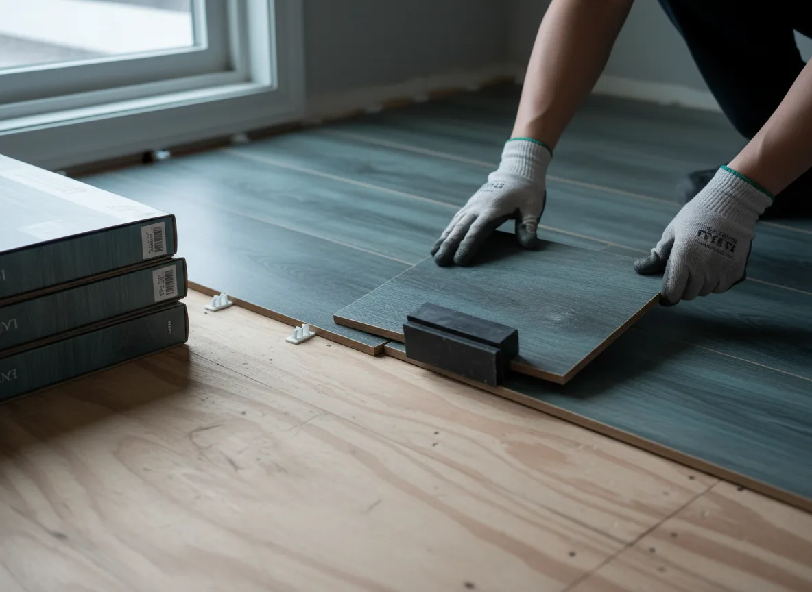 Luxury Vinyl Plank Installation company in Morgan, VT